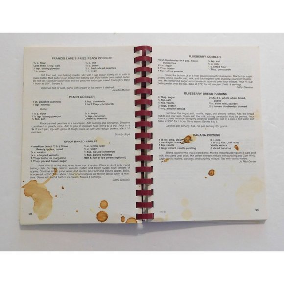 Cooking with Joy Cookbook 1993 Collin Creek Community Church Spiral PB - Picture 7 of 9